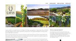Desktop Screenshot of cavusvineyards.com